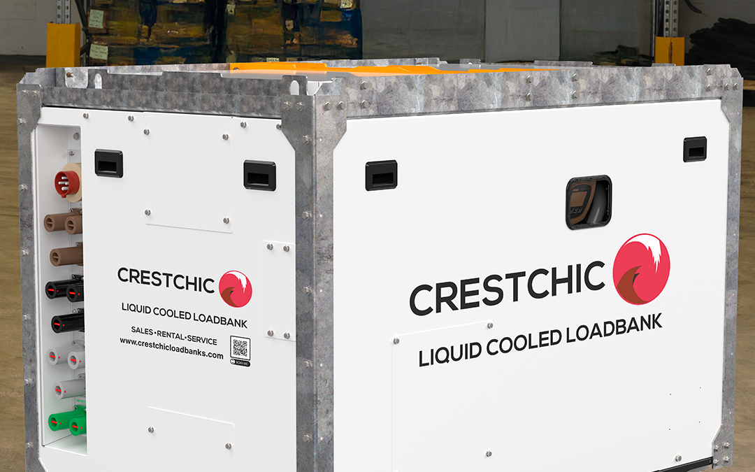 Crestchic dévoile un banc de charge refroidi par liquide de 600 kW au Data Centre World de Londres.