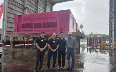 Les bancs de charge se parent de rose